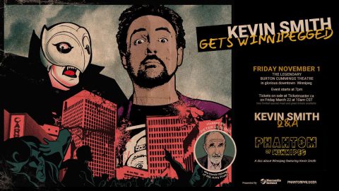 Kevin Smith Gets Winnipegged, Friday November 1st.