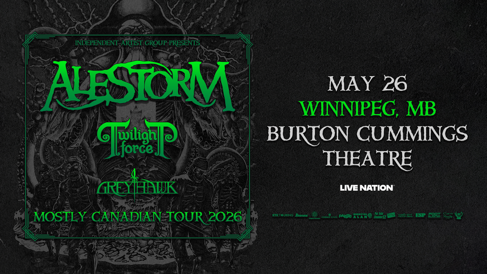 Alestorm, Burton Cummings Theatre, May 26, 2026