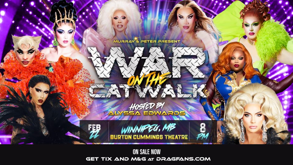 WAR on the Catwalk, February 22, hosted by Alyssa Edwards
