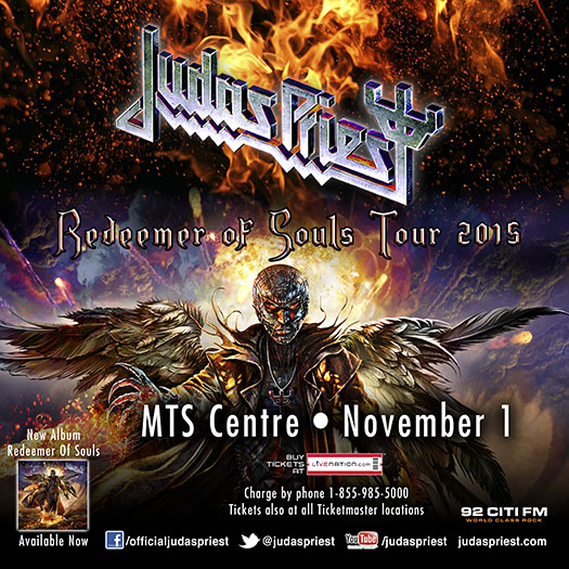 Judas Priest - Canada Life Centre : Canada Life Centre