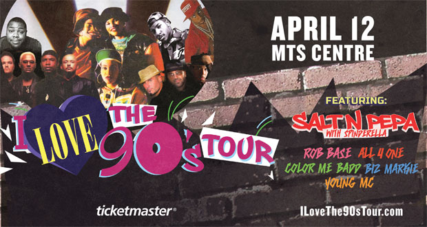 I Love The 90s - Canada Life Centre : Canada Life Centre