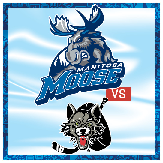 Moose vs. Wolves : Canada Life Centre