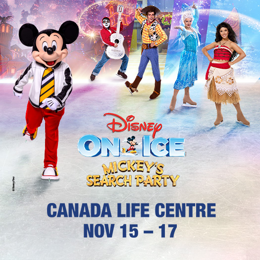 Disney On Ice: Mickey's Search Party - Canada Life Centre : Canada