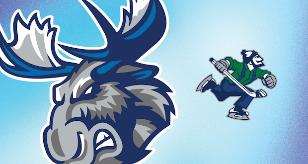 moose and canucks logos