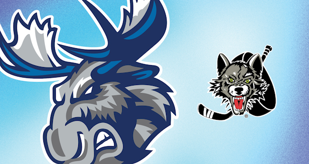 moose and wolves logos