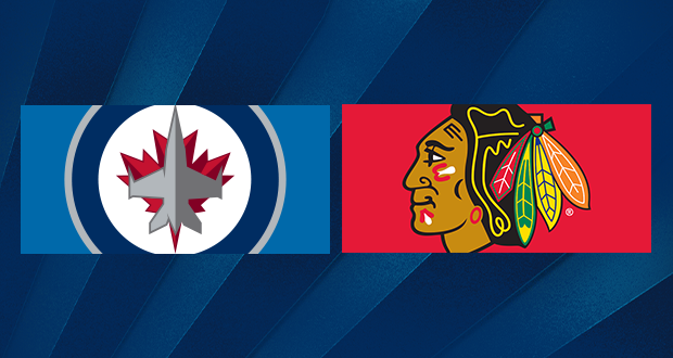 jets and blackhawks logos