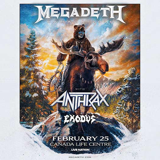 Megadeth - Canada Life Centre : Canada Life Centre