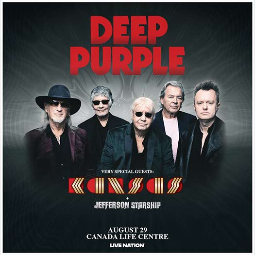 Deep Purple : Canada Life Centre