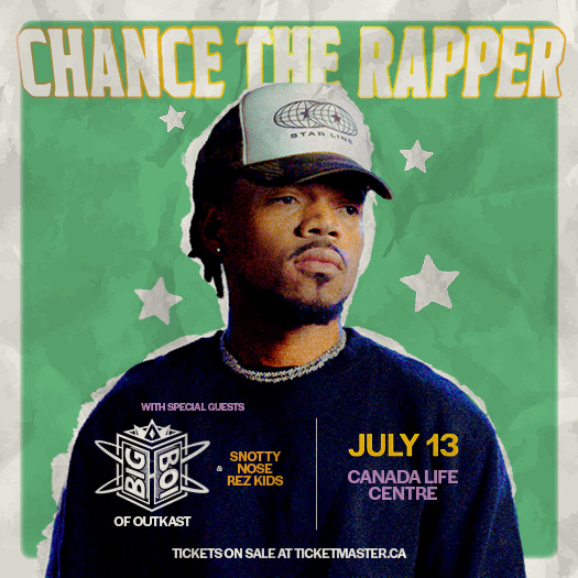 ◆G-RAP BIG ESE/Taking Chances Chance The Rapper - Canada Life Centre : Canada Life Centre