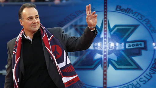 Dale Hawerchuk passes