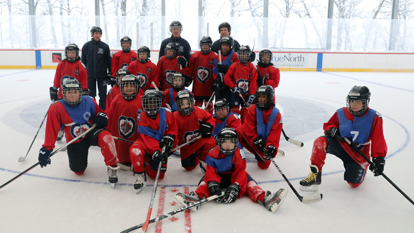 outdoor rink